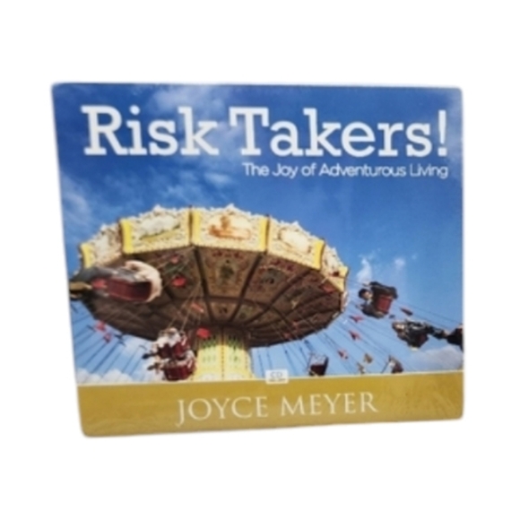 🎉🎉***CLEARANCE***🎉🎉 Joyce Meyer Risk Takers audio book CD (new!!) - Picture 1 of 2